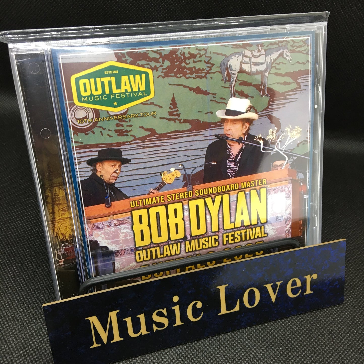BOB DYLAN / OUTLAW MUSIC FESTIVAL BUFFALO 2025 STEREO SOUNDBOARD (2CDR)