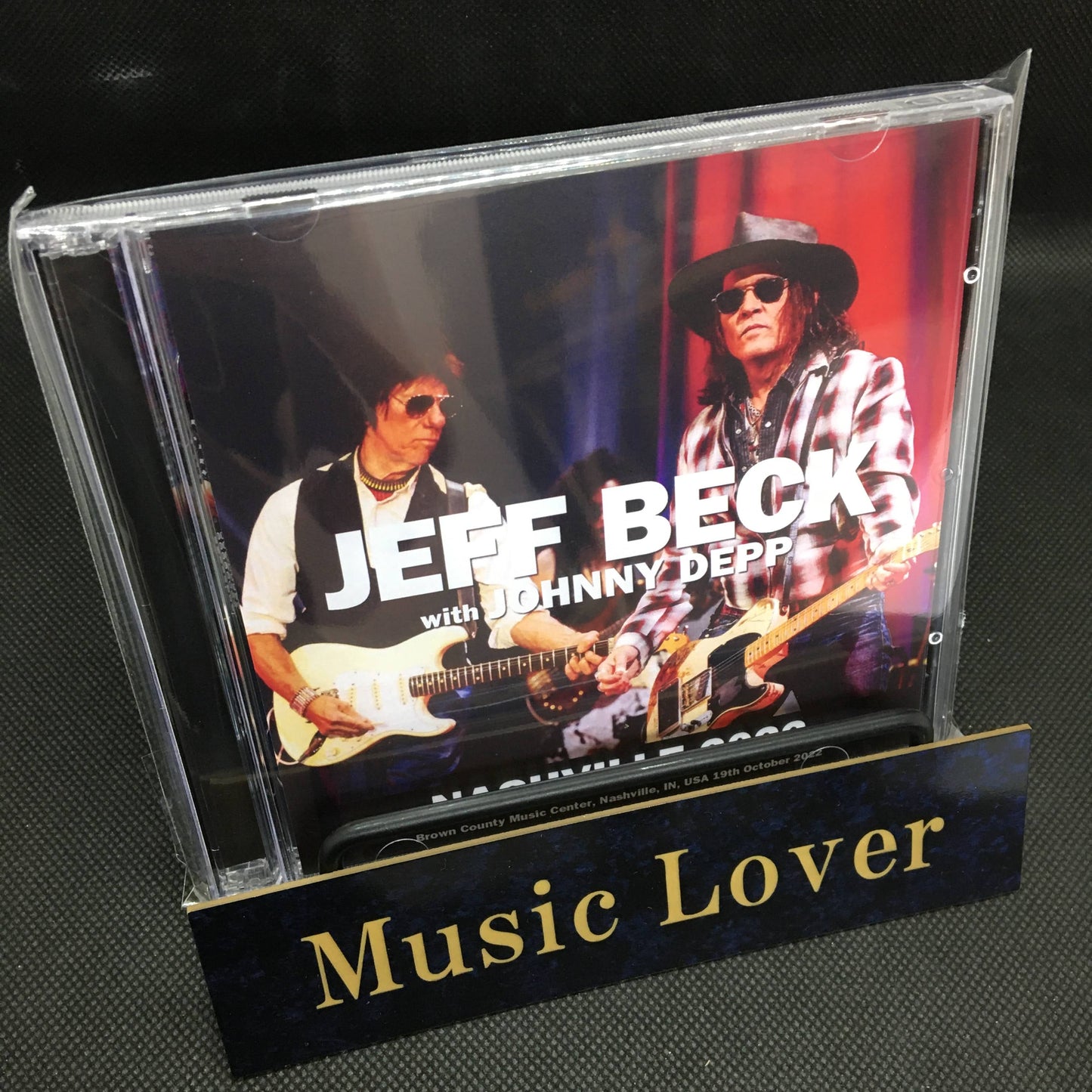 JEFF BECK w/JOHNNY DEPP / NASHVILLE 2022 (2CDR)