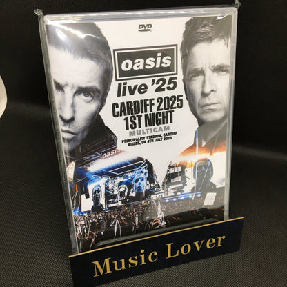 OASIS / CARDIFF 2025 1ST NIGHT MULTICAM (1DVDR)