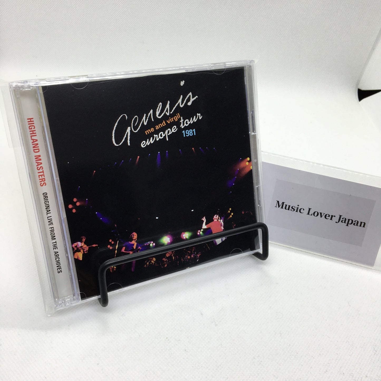 Genesis Me And Virgil 2CD Europe Tour 1981 Live At Frejus France