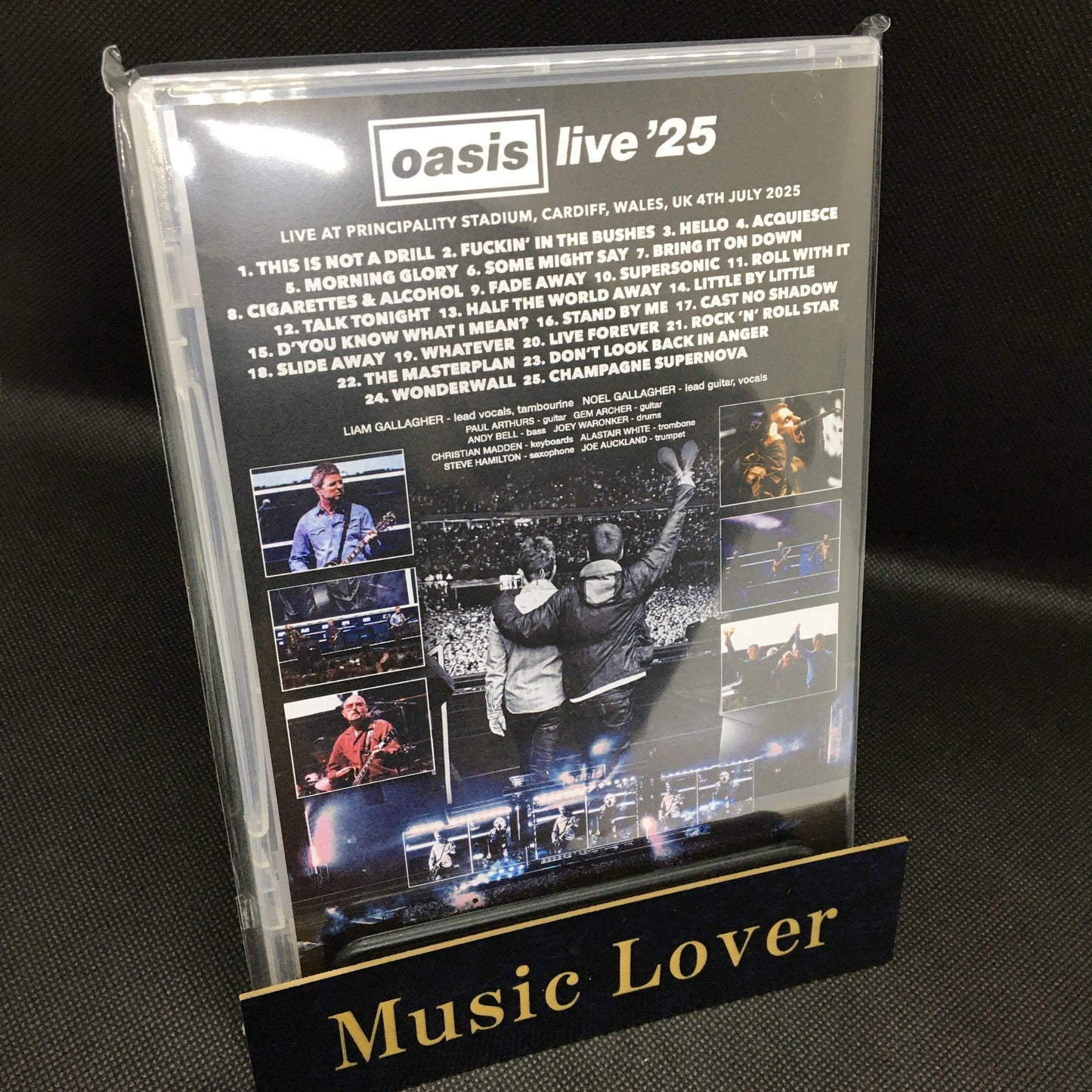 OASIS / CARDIFF 2025 1ST NIGHT MULTICAM (1DVDR)