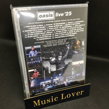 OASIS / CARDIFF 2025 1ST NIGHT MULTICAM (1DVDR)