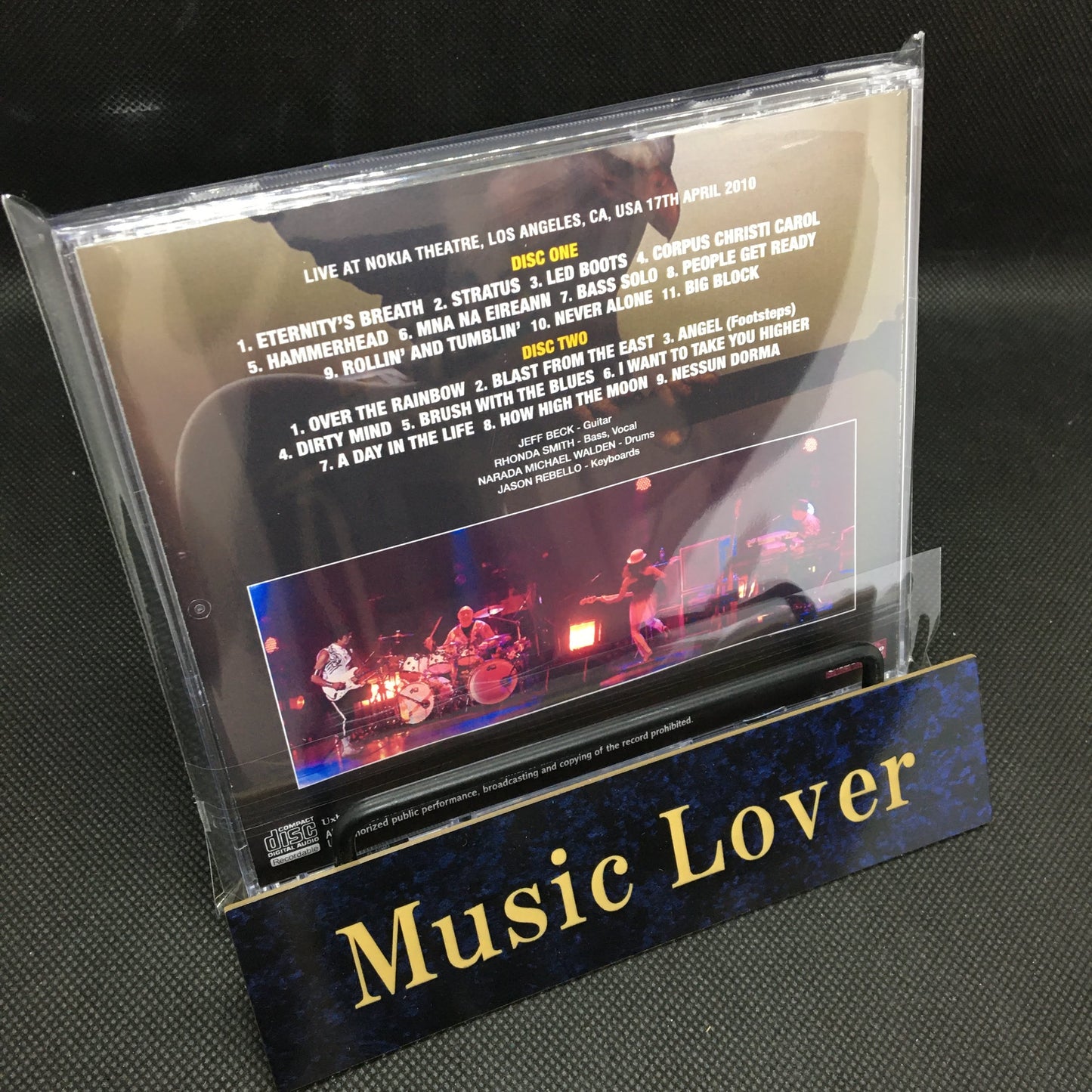 JEFF BECK / L.A. 2010 NIGHT OF EMOTION (2CDR)