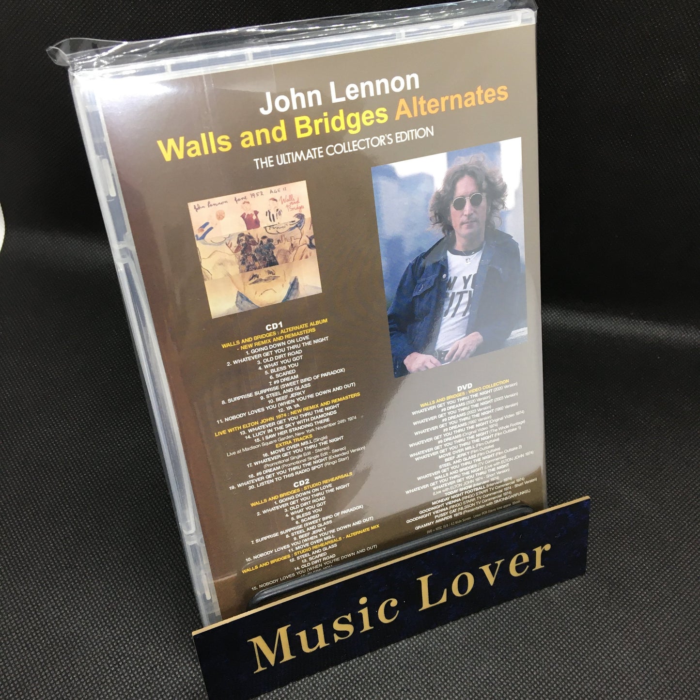 JOHN LENNON / WALLS AND BRIDGES ALTERNATES & SESSIONS SET (5CD+2DVD)