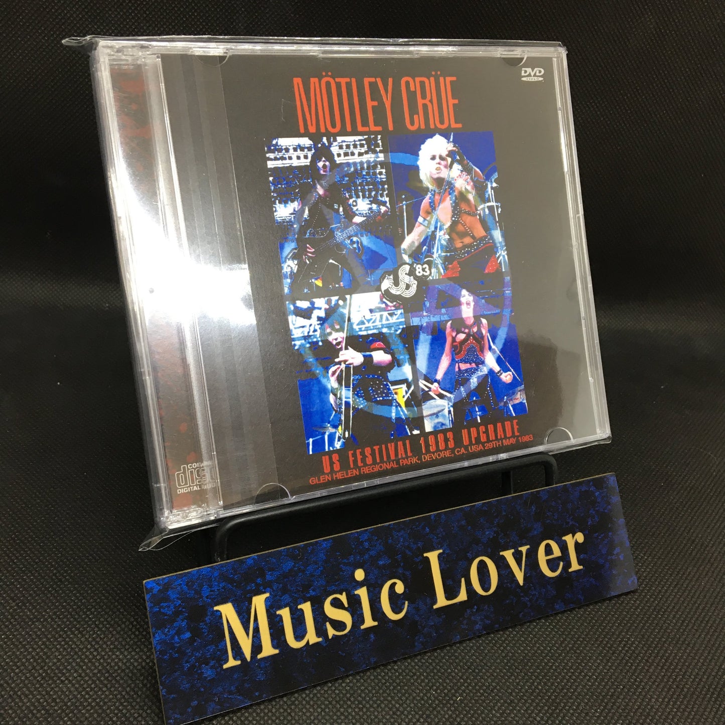 MOTLEY CRUE / SAN ANTONIO 1983 SOUNDBOARD (1CD+1DVDR)