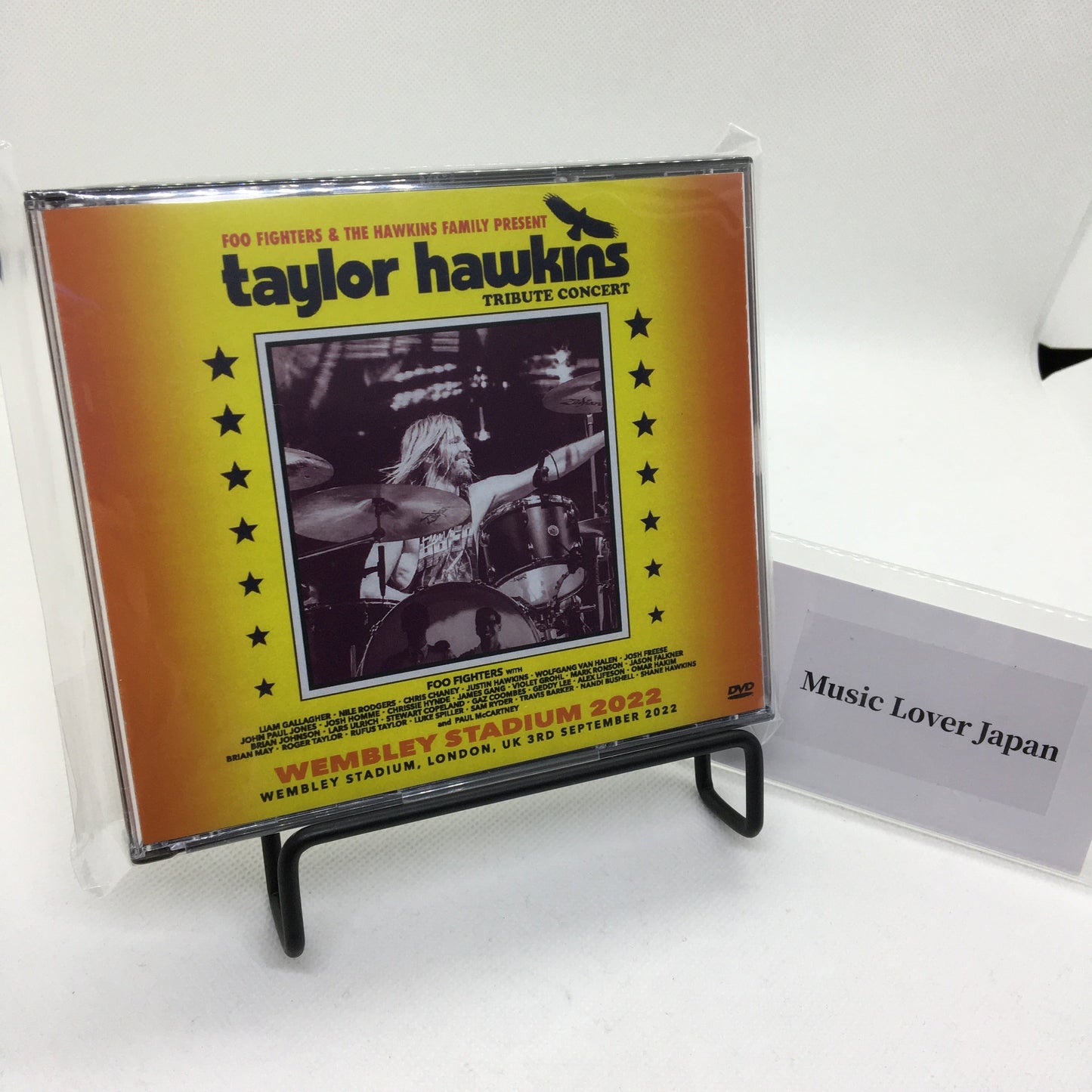 V.A. / TAYLOR HAWKINS TRIBUTE CONCERT WEMBLEY STADIUM 2022 PRO SHOT (4DVDR)