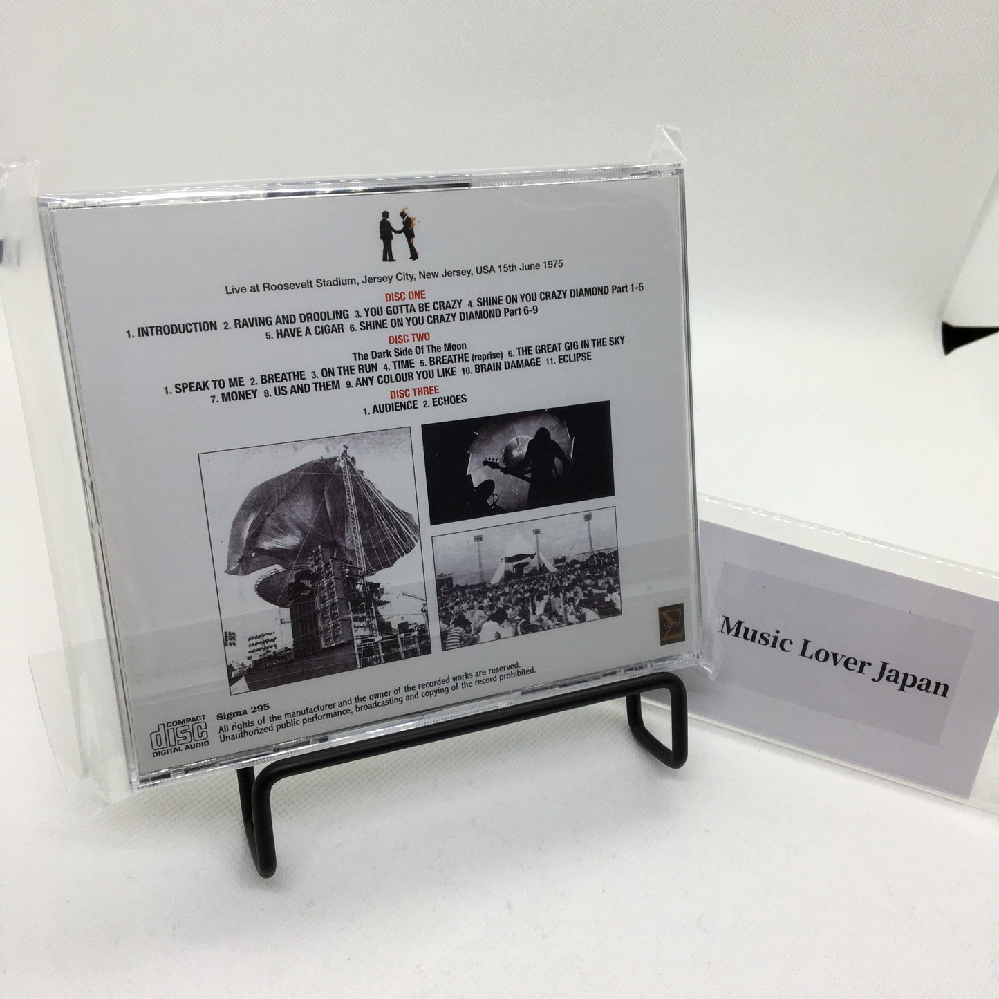 PINK FLOYD / JERSEY CITY 1975 (3CD)