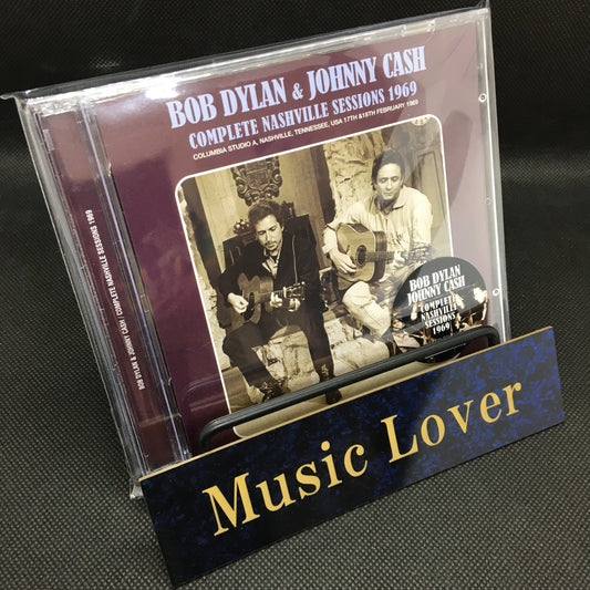 BOB DYLAN & JOHNNY CASH / COMPLETE NASHVILLE SESSIONS 1969 (2CD)