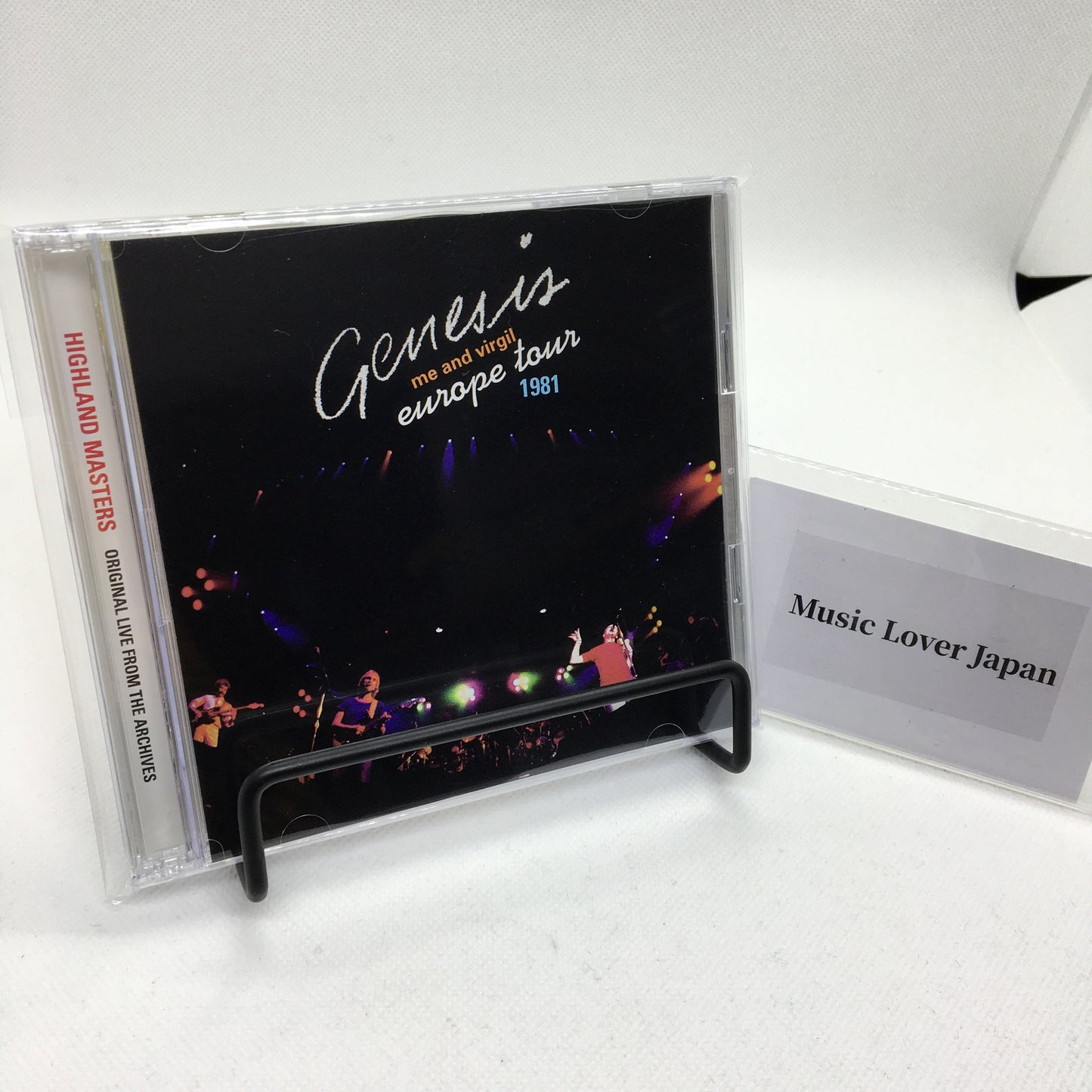 Genesis Me And Virgil 2CD Europe Tour 1981 Live At Frejus France