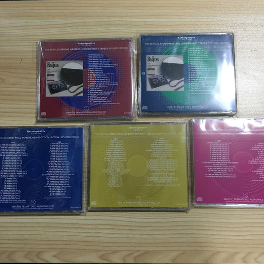 THE BEATLES / JOHN BARRETT & ROGER SCOTT COLLECTIONS 5 Titles (8CD)