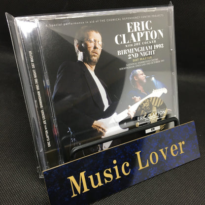 ERIC CLAPTON with JOE COCKER / BIRMINGHAM 1993 2ND NIGHT DAT MASTER (2CD)