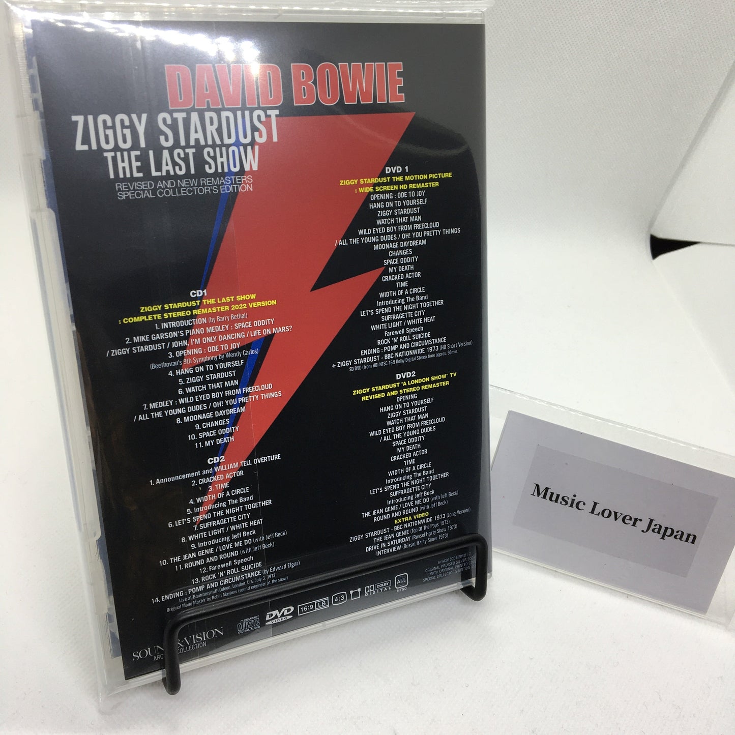 DAVID BOWIE / ZIGGY STARDUST THE LAST SHOW (2CD+2DVD)