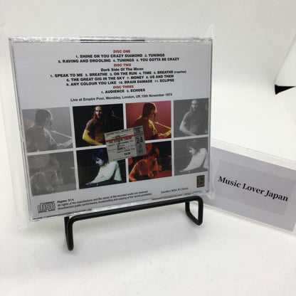 PINK FLOYD / WEMBLEY 1974 2ND NIGHT MASTER TAPES (3CD)