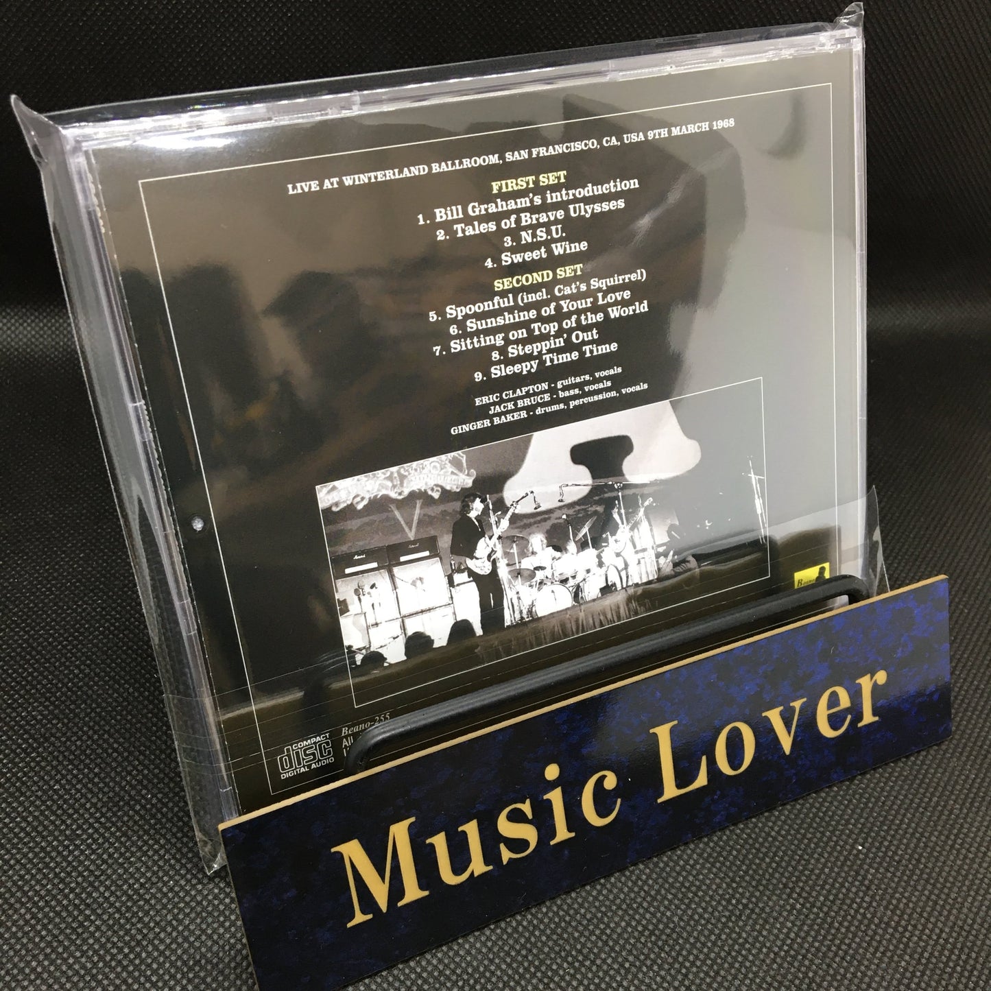 CREAM / WINTERLAND 9TH MARCH 1968 (1CD)