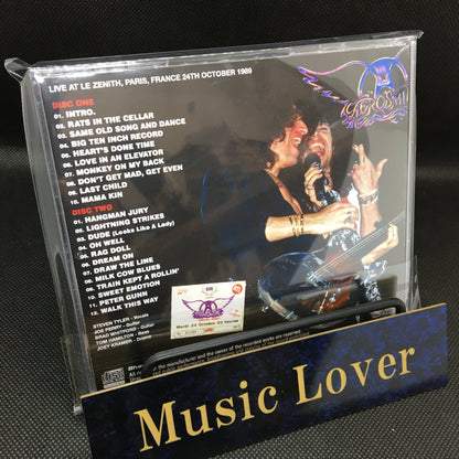 AEROSMITH / PARIS 1989 (2CDR)
