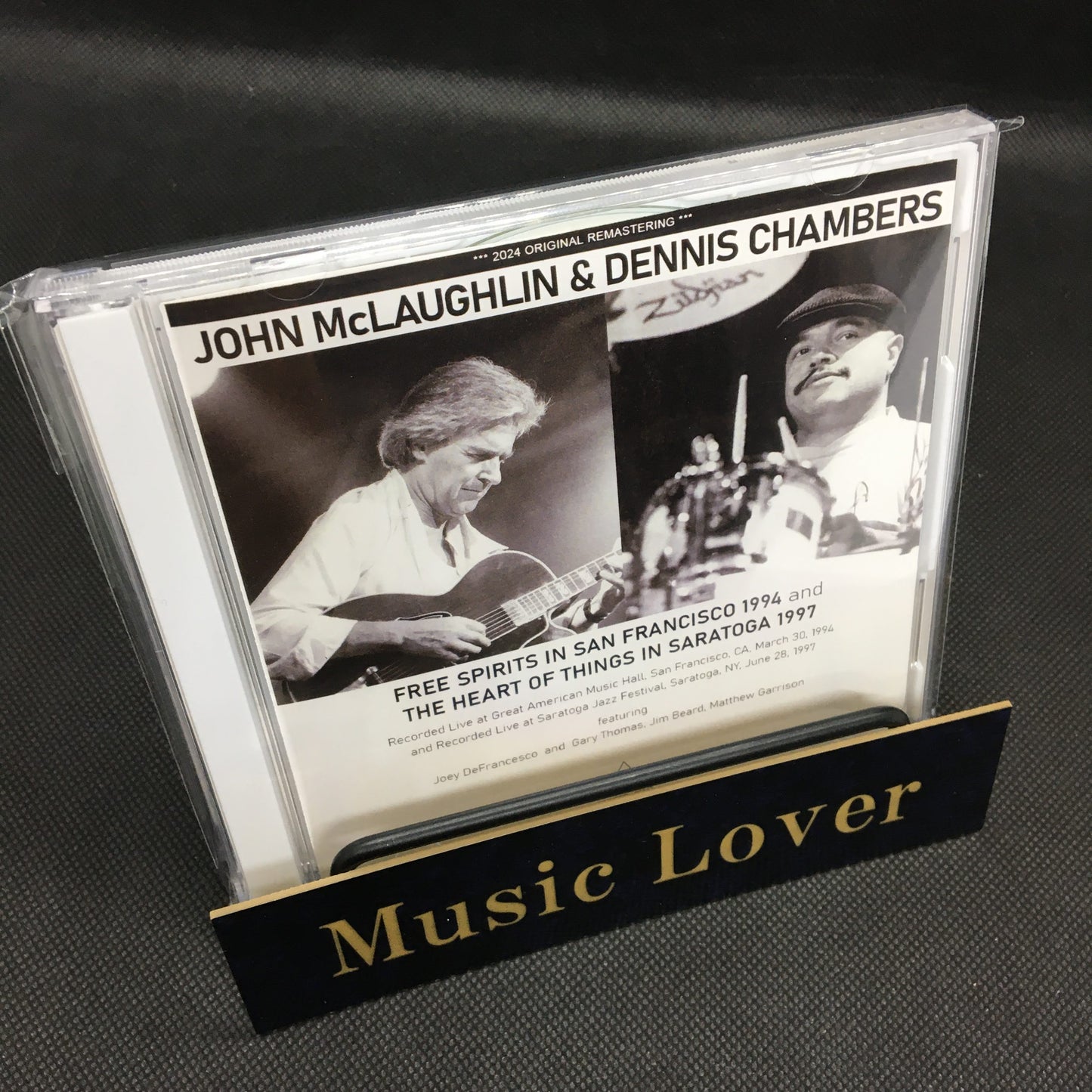 JOHN McLAUGHLIN & DENNIS CHAMBERS / FREE SPIRITS 1994 AND THE HEART OF THINGS 1997 (2CDR)
