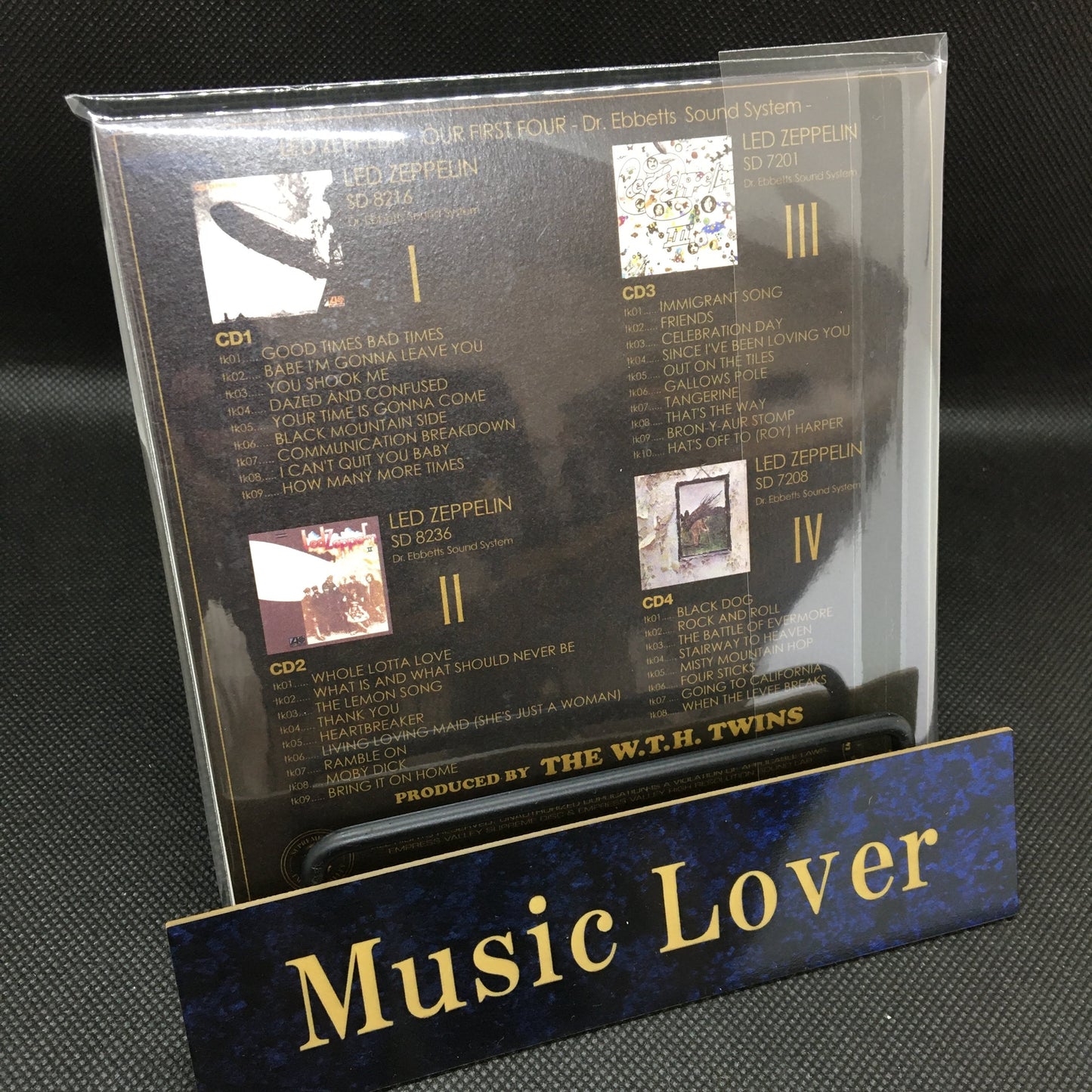 Led Zeppelin / First Four 1st Four Dr. Ebbetts Sound System (4CD)