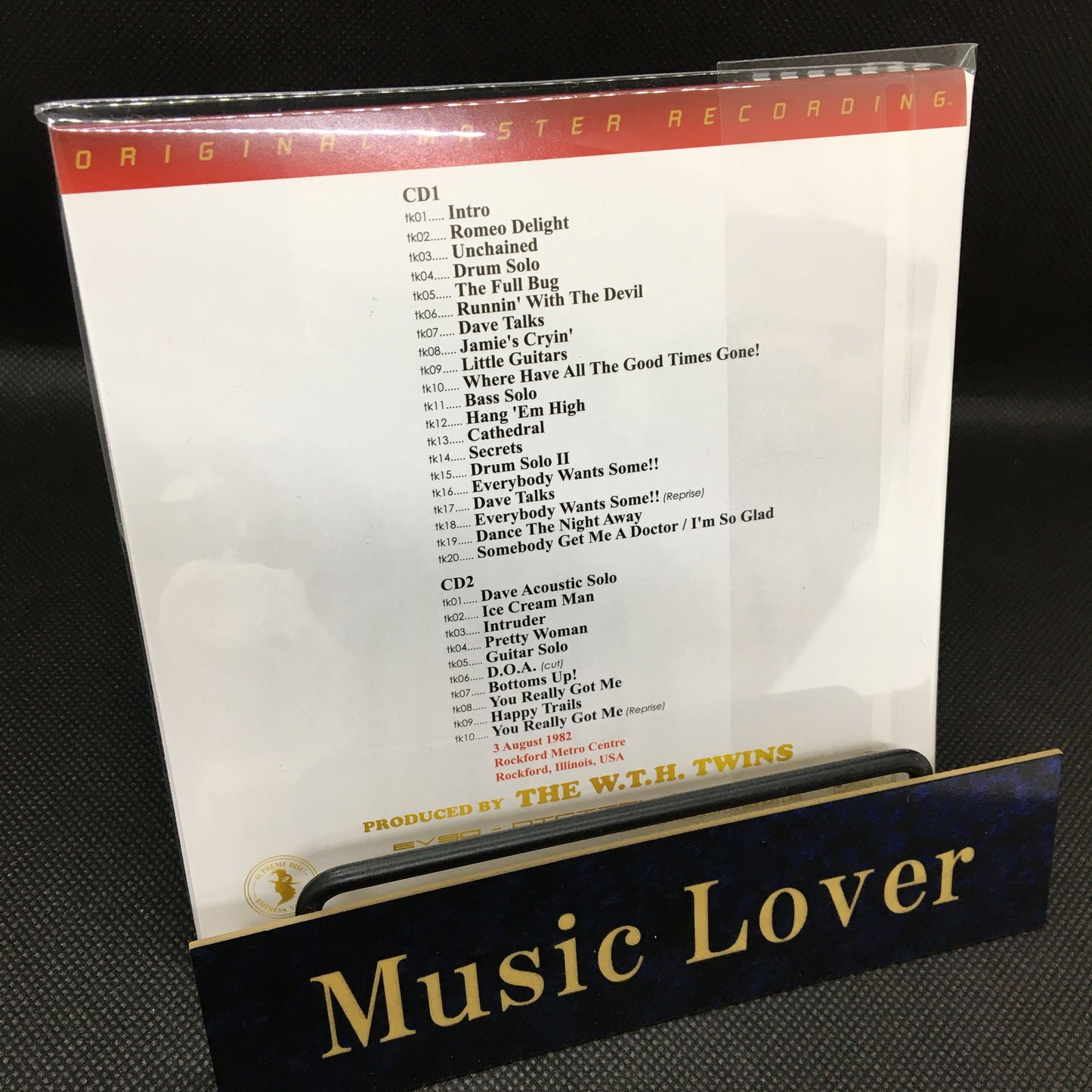 VAN HALEN / ROCKFORD NIGHT (2CD) Empress Valley New 