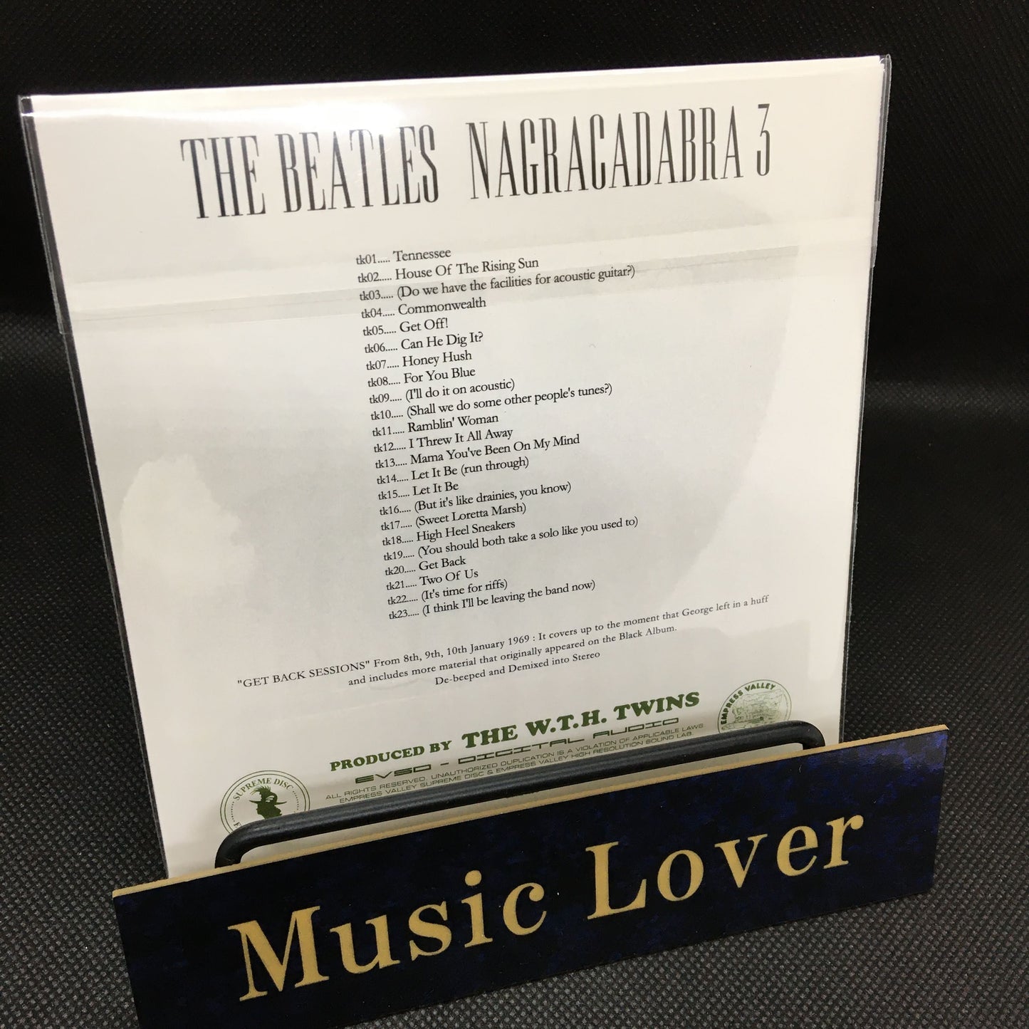 THE BEATLES / NAGRACADABRA Vol.3 (1CD) DEMIX Empress Valley New