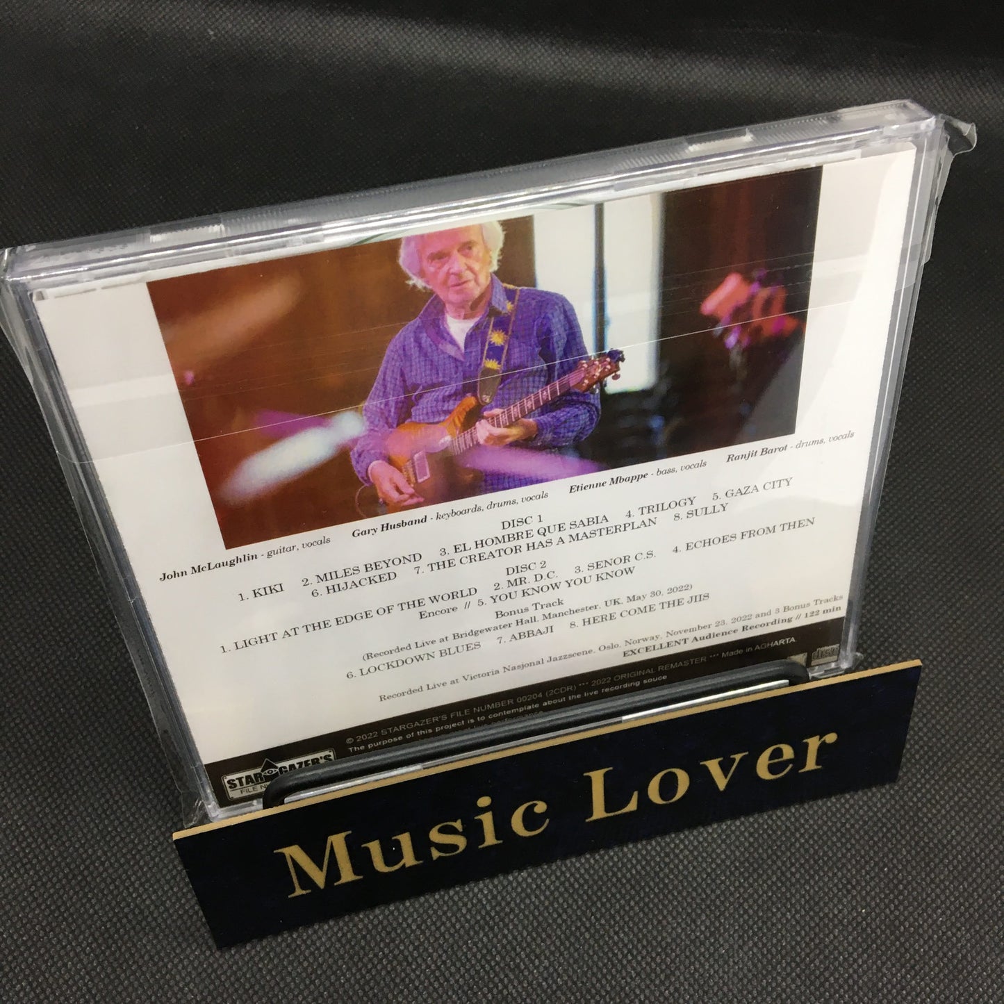 JOHN McLAUGHLIN AND THE 4TH DIMENSION / LIVE IN OSLO 2022 PLUS 3 (2CDR)