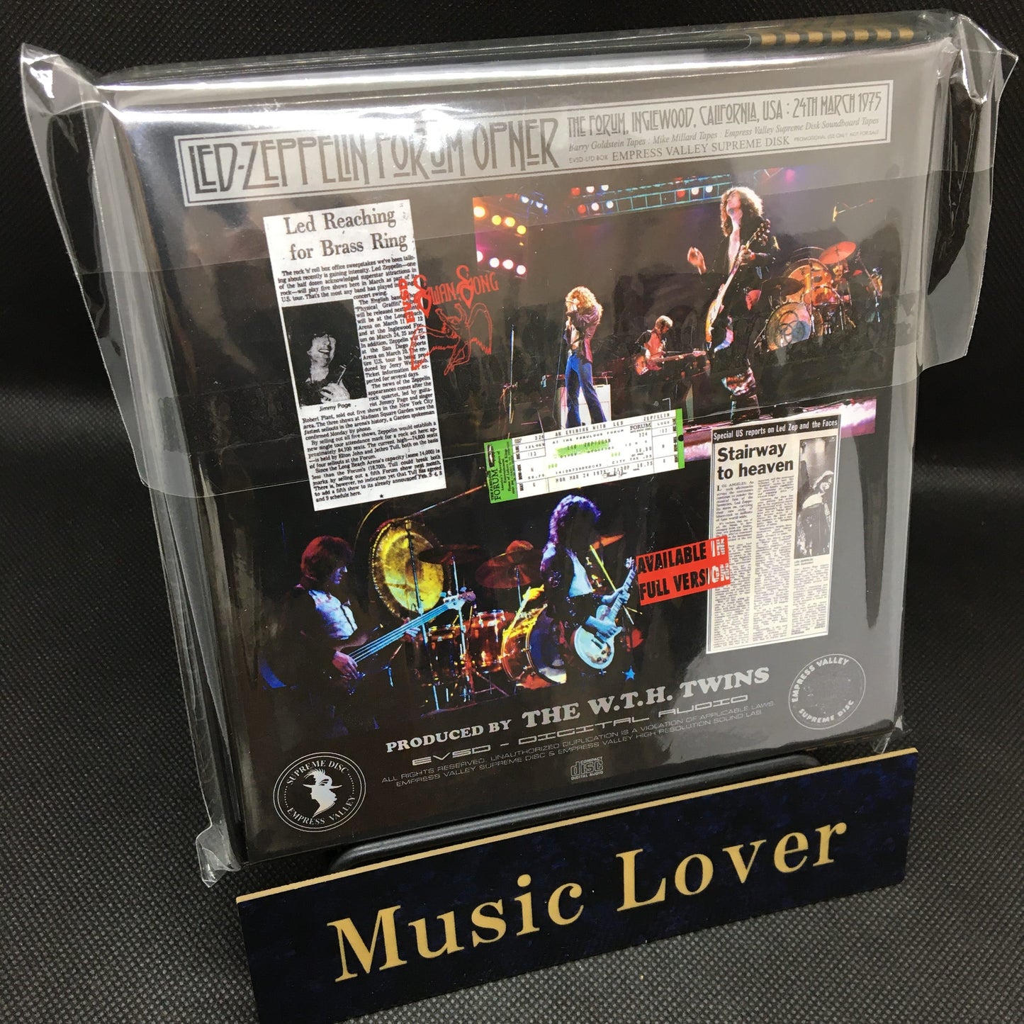 LED ZEPPELIN / FORUM OPENER SPECIAL BOX (12CD BOX) 1975 LA Forum 1st Night 4 ver. Pro Use Only Box Set!