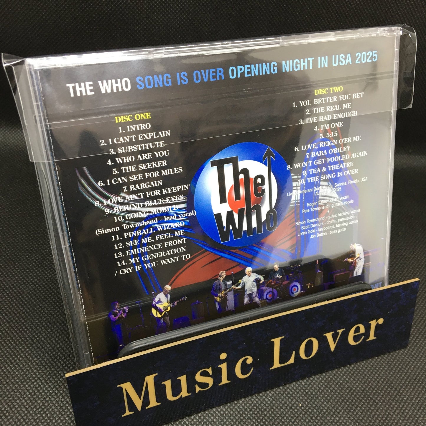 THE WHO / THE SONG IS TERMINÓ NOCHE DE ESTRENO EN EE. UU. 2025 (2CDR)