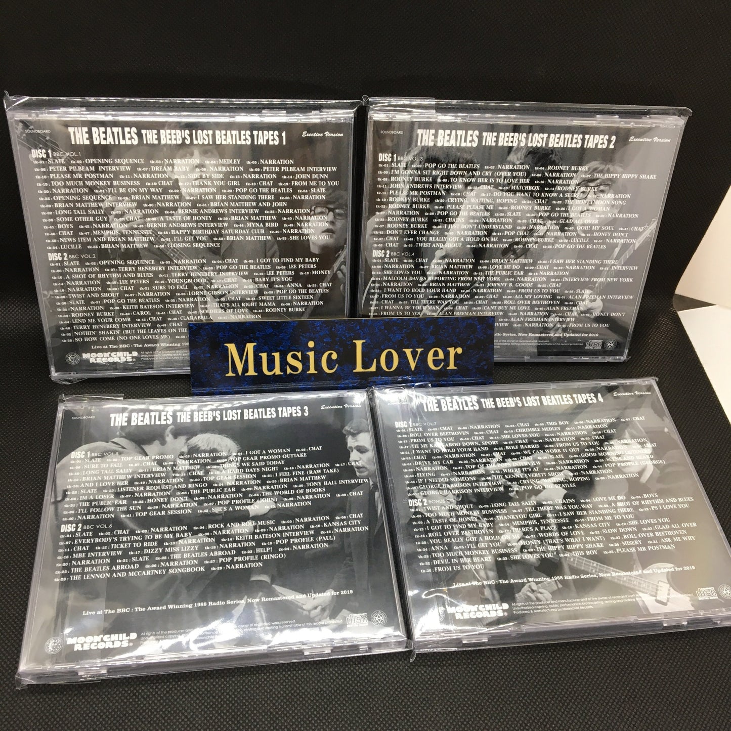 The Beatles The Beeb's Lost Beatles Tapes 8 CD Set Moonchild Soundboard