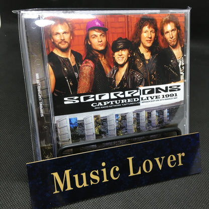 SCORPIONS / CAPTURED LIVE 1991 SOUNDBOARD (1CDR)