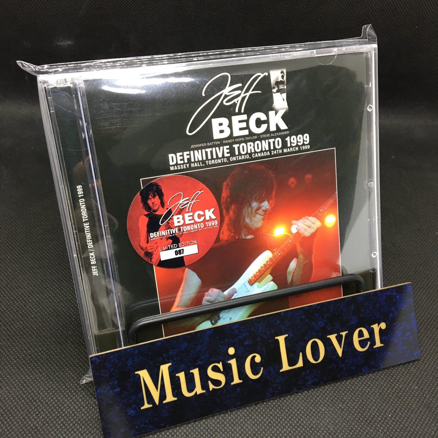 JEFF BECK / DEFINITIVE TORONTO 1999 (2CD+Bonus DVDR)