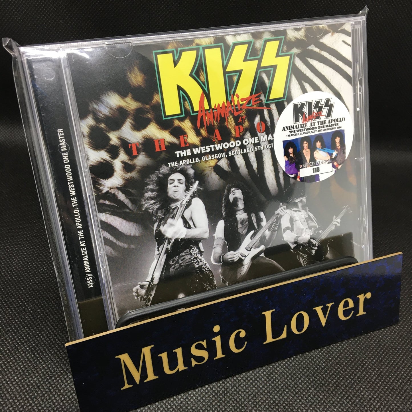 KISS / ANIMALIZE AT THE APOLLO THE WESTWOOD ONE MASTER STEREO SOUNDBOARD (1CD)