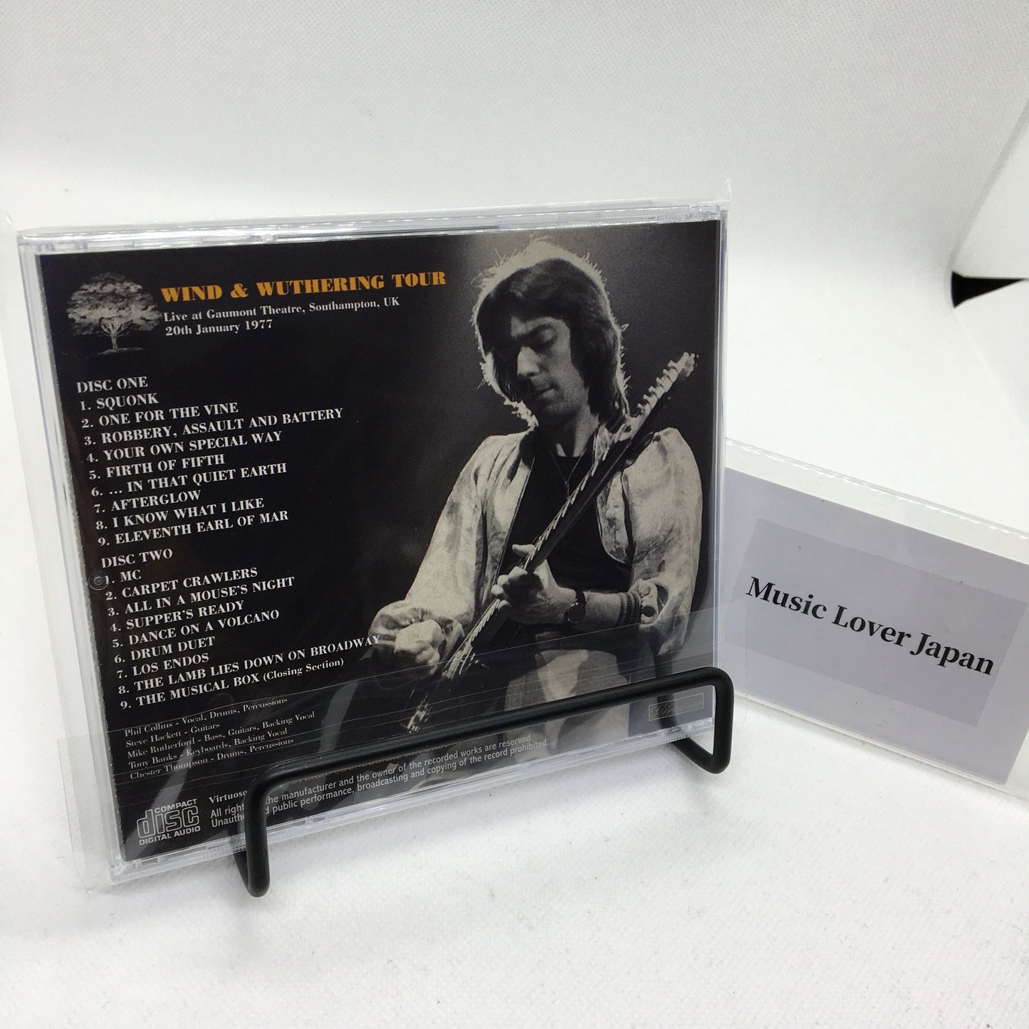 GENESIS / SOUTHAMPTON 1977 2ND NIGHT (2CD) STEREO SOUNDBOARD