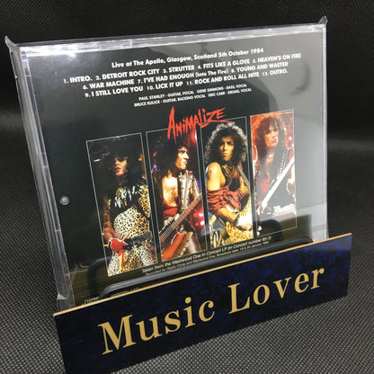 KISS / ANIMALIZE AT THE APOLLO THE WESTWOOD ONE MASTER STEREO SOUNDBOARD (1CD)