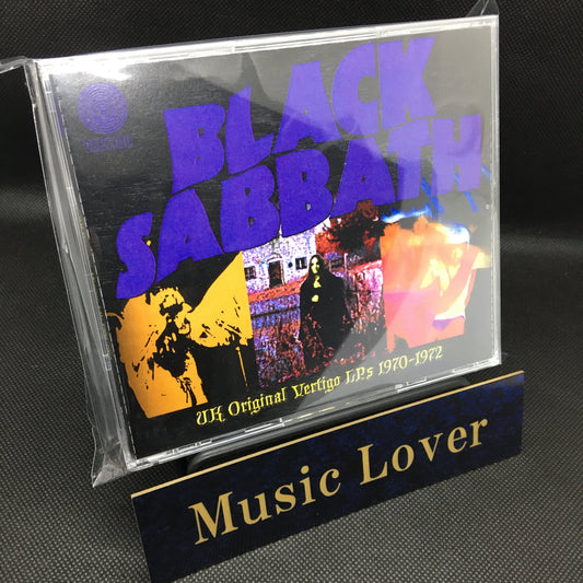 BLACK SABBATH / UK ORIGINAL VERTIGO LPs 1970-1972 (4CDR)