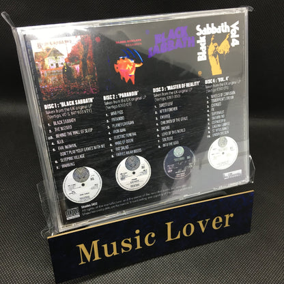 BLACK SABBATH / UK ORIGINAL VERTIGO LPs 1970-1972 (4CDR)