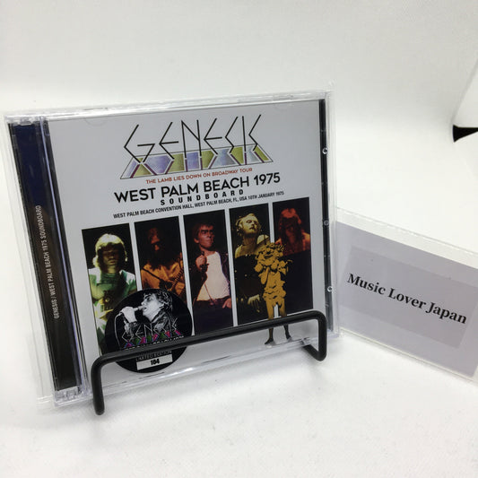 GENESIS / WEST PALM BEACH 1975 SOUNDBOARD (2CD)