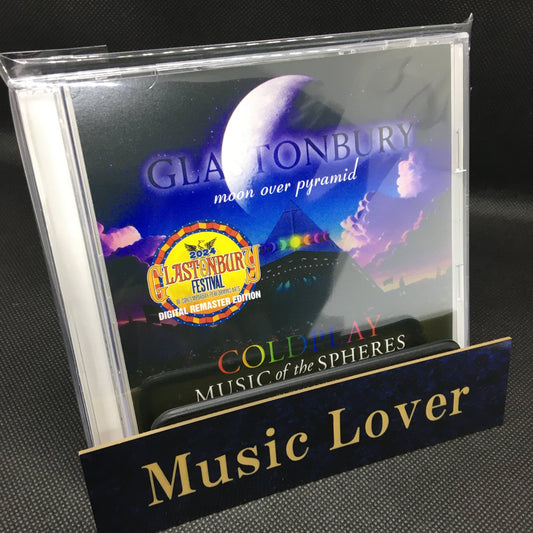 COLDPLAY / Moon Over Pyramid Festival de Glastonbury 2024 Edición remasterizada digital SONIDO ESTÉREO (2 CD + 1 BDR)