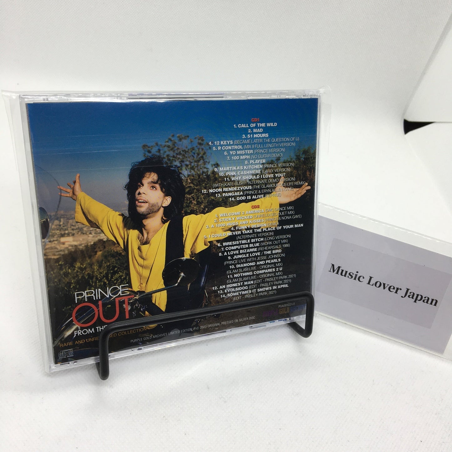 PRINCE / OUT FROM THE VAULTS RARE AND UNRELEASED COLLECTION (2CD)