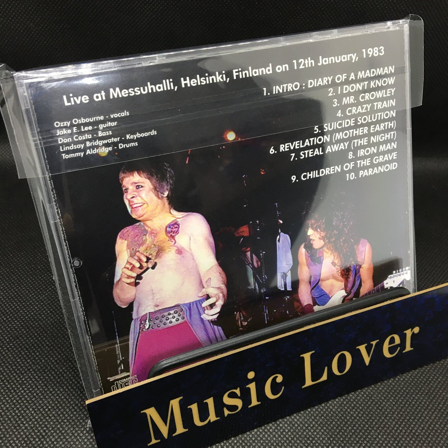 OZZY OSBOURNE / HELSINKI 1983 PRIMERA NOCHE CON JAKE (1CDR)