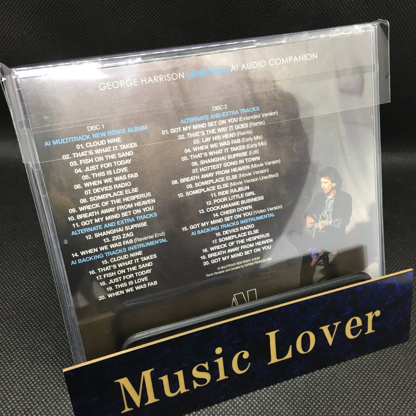 GEORGE HARRISON / CLOUD NINE AI-AUDIO COMPANION (2CD)