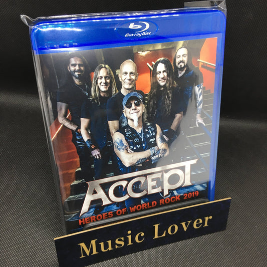 ACCEPT / HEROES OF WORLD ROCK 2019 + M3 ROCK FESTIVAL 2021 (2BDR) PRO shot Blu-ray