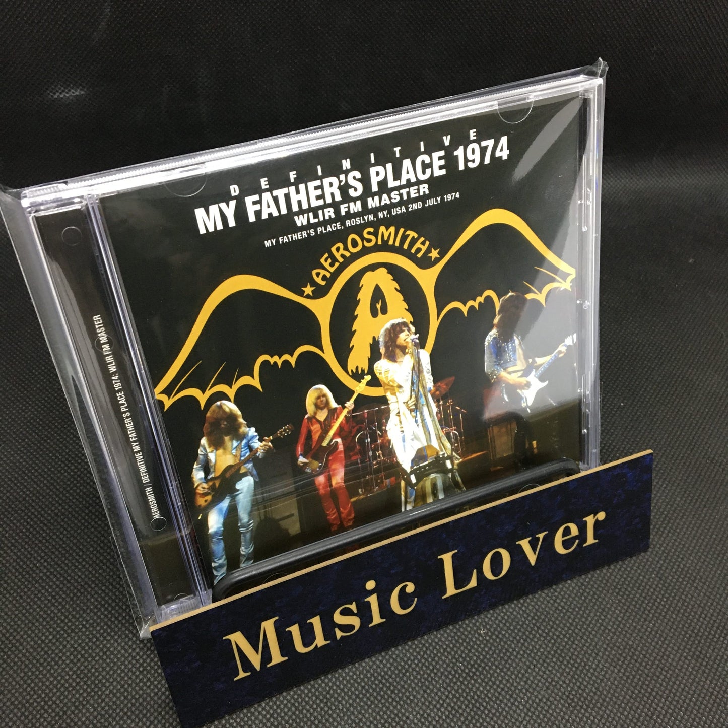 AEROSMITH / DEFINITIVE MY FATHER'S PLACE 1974 WLIR FM MASTER STEREO SOUNDBOARD (1CD)