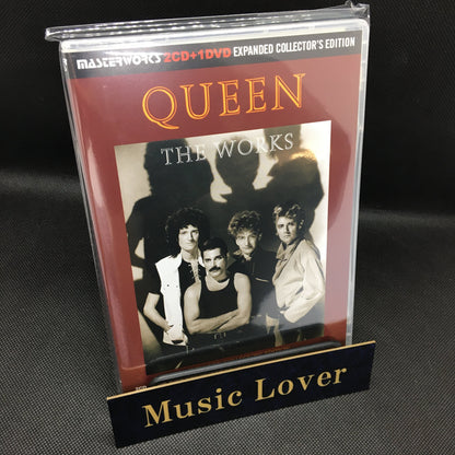 Queen The Works Expanded Collector's Edition 2 CD 1 DVD Tall Case Masterworks