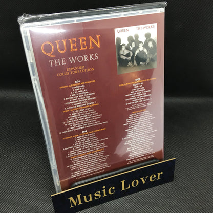 Queen The Works Expanded Collector's Edition 2 CD 1 DVD Tall Case Masterworks
