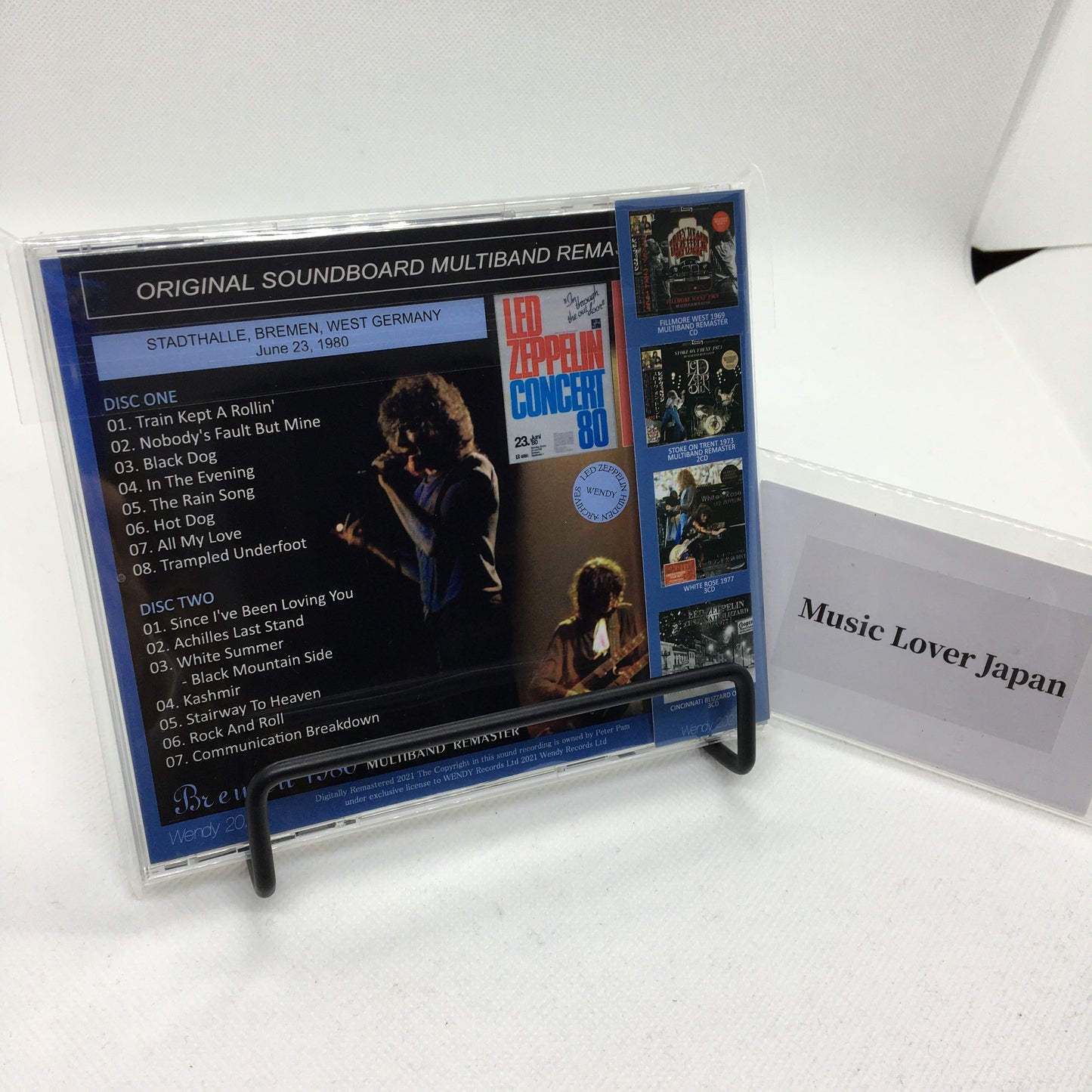 LED ZEPPELIN / BREMEN 1980 MULTIBAND REMASTER (2CD)