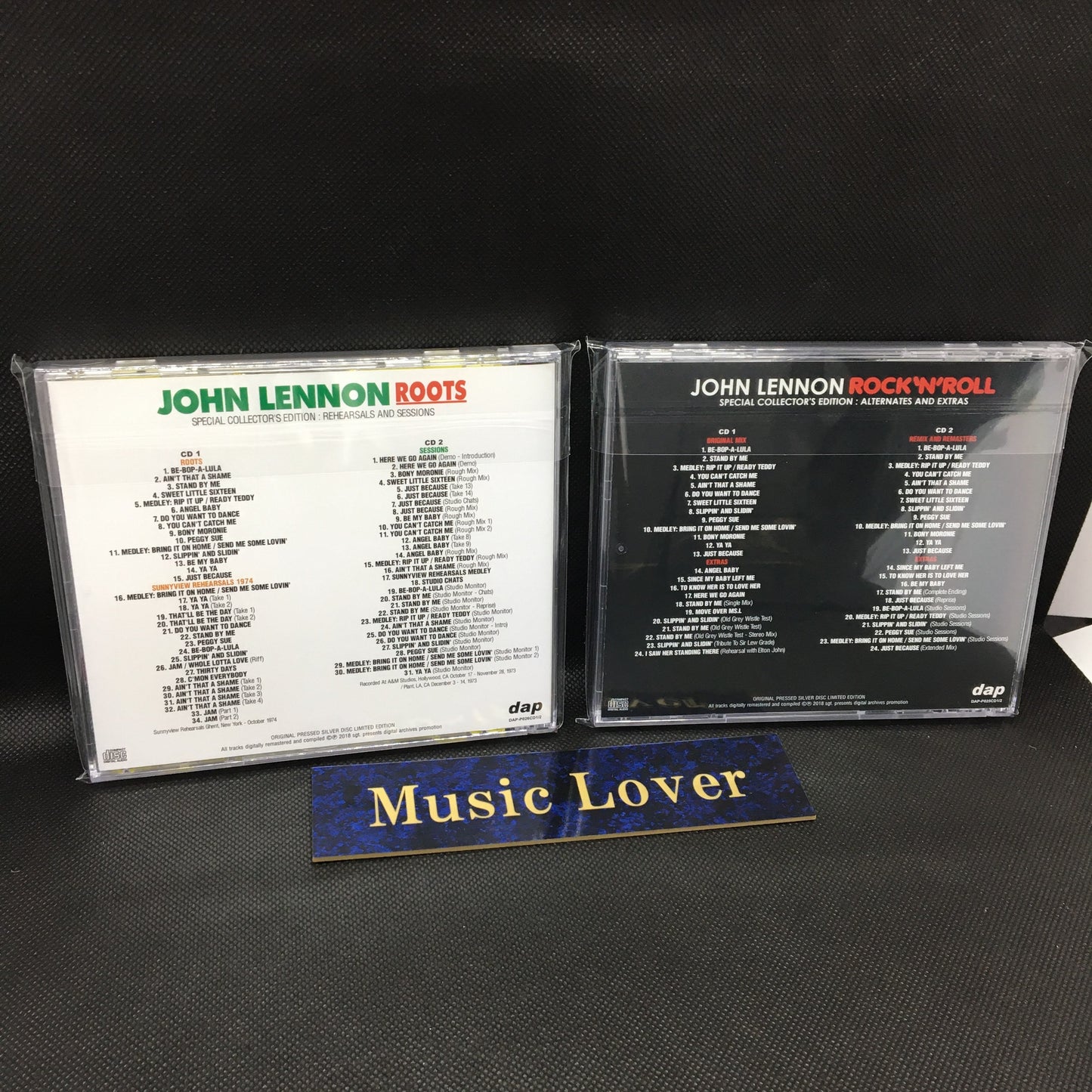 John Lennon Rock' N Roll & Roots Special 4CD set 113 Tracks