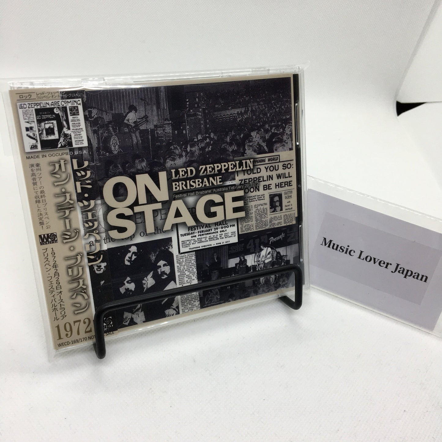 LED ZEPPELIN / ON STAGE MELBOURNE 【2CD】