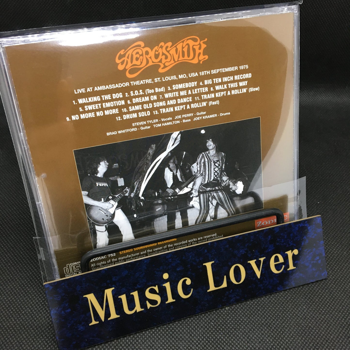 AEROSMITH / ST. LOUIS 1975 SOUNDBOARD (1CD)