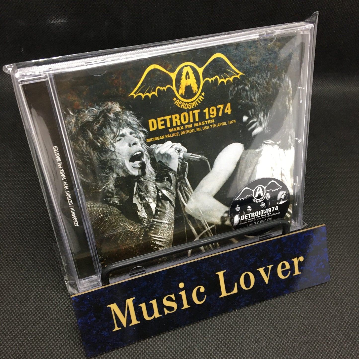 AEROSMITH / DETROIT 1974 WABX FM MASTER STEREO SOUNDBOARD (1CD)