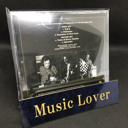 CREAM / FILLMORE SAN FRANCISCO 1968 1ST NIGHT (1CD)