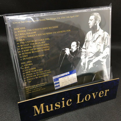 U2 / SAN DIEGO 1987 1ST NIGHT MASTER TAPES (2CD)